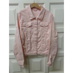 Cazadora Vaquera rosa Sfera 8-9 años. Segunda mano.