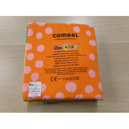 Libro tela blandito Combel Mama y yo gallina. Segunda mano.