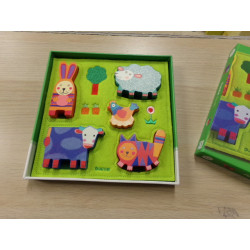 Puzzle texturas 12 meses. Segunda mano.