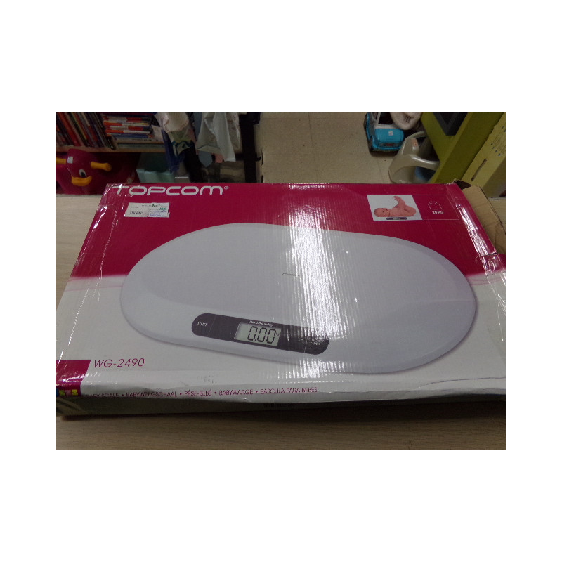 Báscula para Bebés Topcom. Segunda mano.