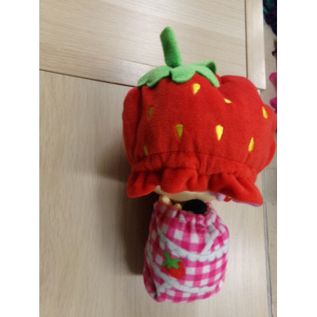 Muñeca Flipzze fresa de trapo. Segunda mano.