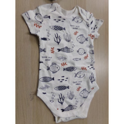 Pack 5 bodys Baby club 6-12 meses. A estrenar.