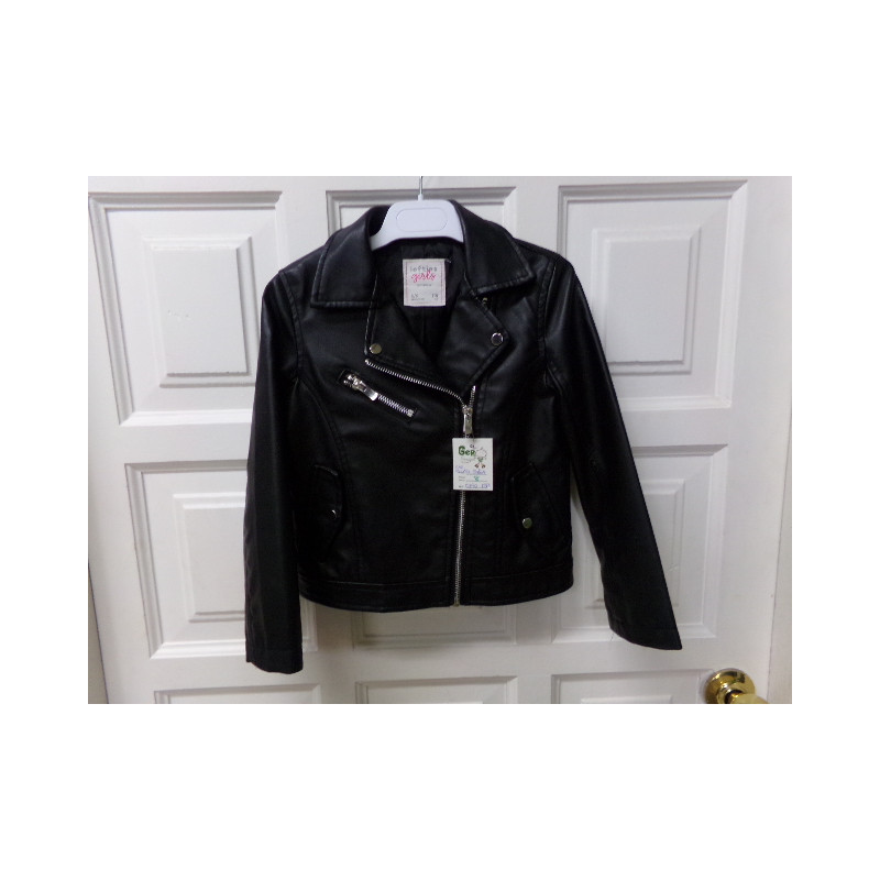 Cazadora polipiel 5-6 años. Segunda mano.