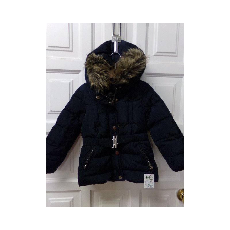 Plumas Zara azul marino 4 años. Segunda mano.