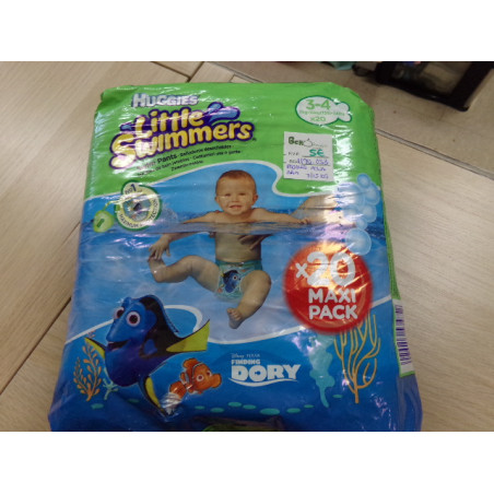 Pañales agua 3-4 años 7-15 kilos.