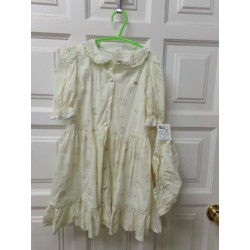 Vestido con bragola MiCanesu 7 años. Segunda mano.