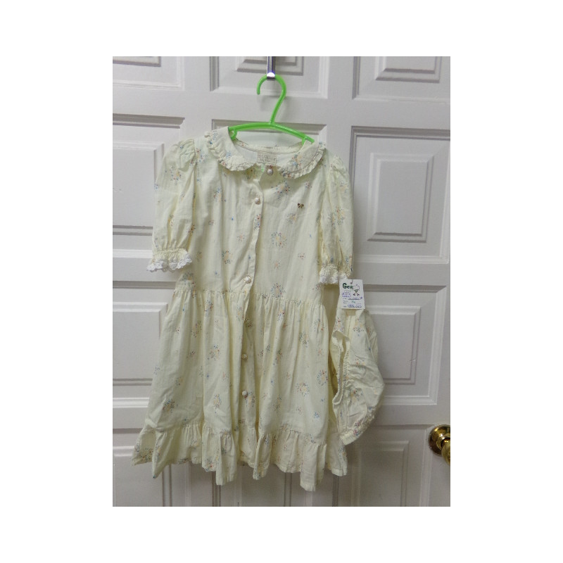 Vestido con bragola MiCanesu 7 años. Segunda mano.
