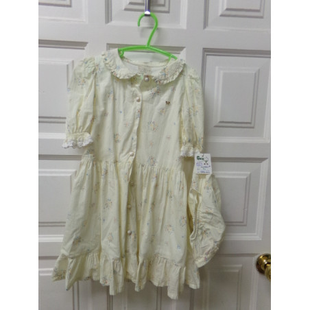 Vestido con bragola MiCanesu 7 años. Segunda mano.