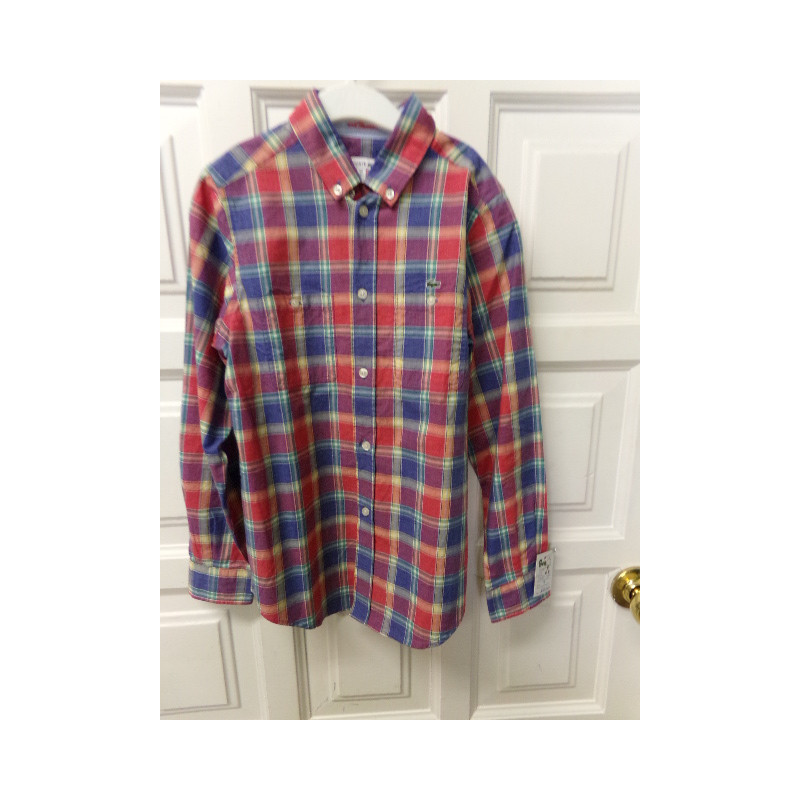 Camisa Lacoste 10 años. Segunda mano.