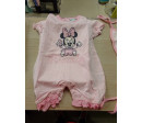 Conjunto Minnie 1-3 meses, Body, pijama y gorrito. A estrenar.