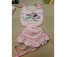 Conjunto Minnie 1-3 meses, Body, pijama y gorrito. A estrenar.