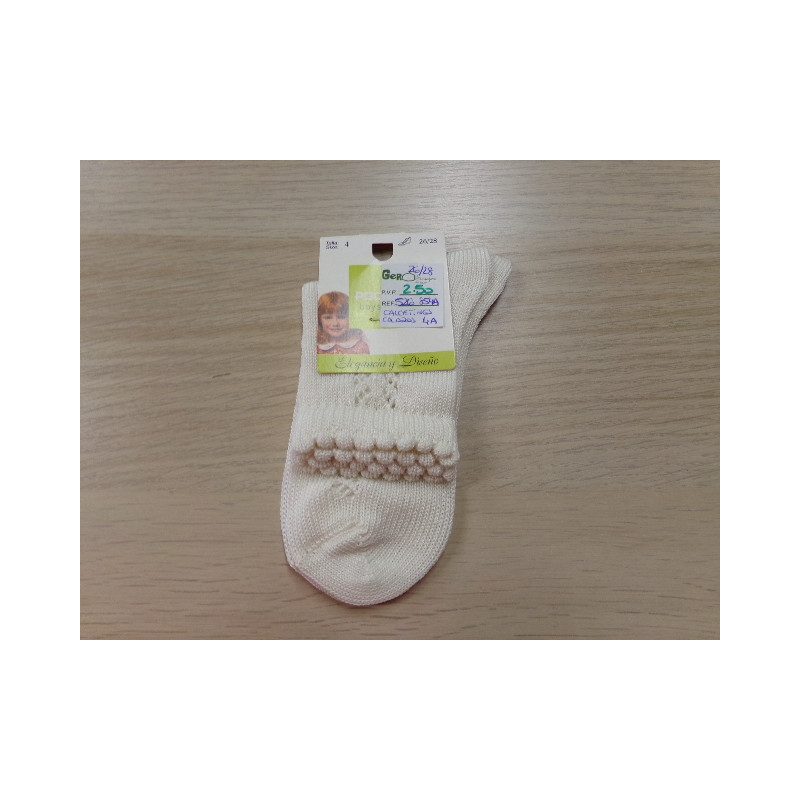 Calcetines calados 4 años nº 26-28. A estenar.