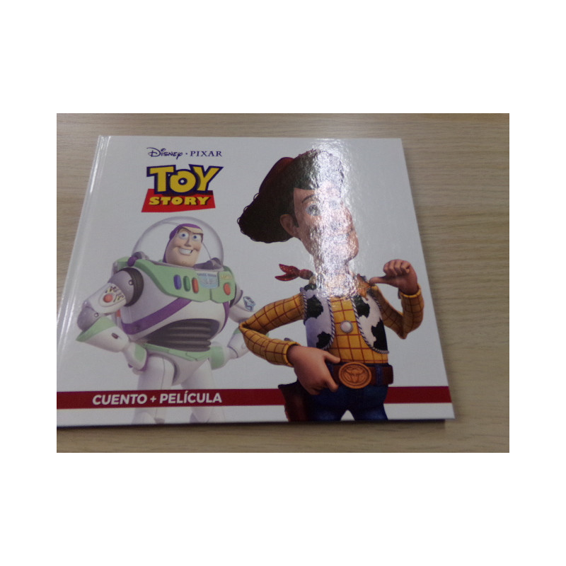 Libro Toy story, cuento + película. Segunda mano.