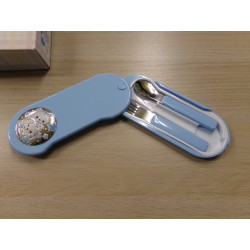 Cubiertos de plata. Sin uso.