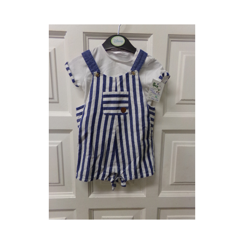 Conjunto, Mayoral peto y camiseta 6-9 meses. Segunda mano.