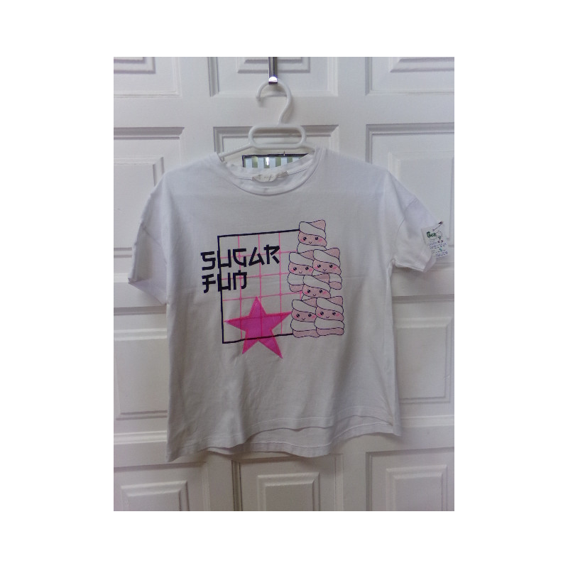 Camiseta Mango 9-10 años. Segunda mano.