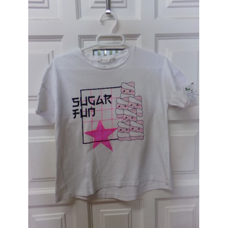 Camiseta Mango 9-10 años. Segunda mano.