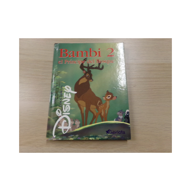 Libro Bambi. Segunda mano.