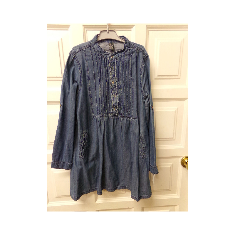 Vestido vaquero Zara 7-8 años. Segunda mano.