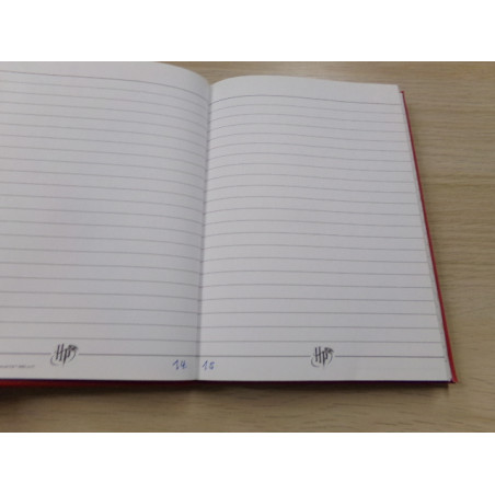 Libreta de notas Harry Potter. Segunda mano.