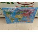 Puzzle magnético mundial Janoud. Segunda mano.