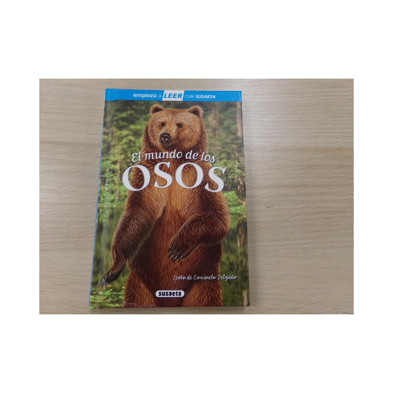 Libro empiezo a leer con Susaeta. El mundo de los osos. Segunda mano.