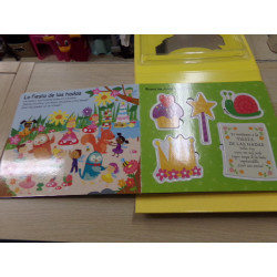 Libro puzzle jugamos con unicornios. Segunda mano.