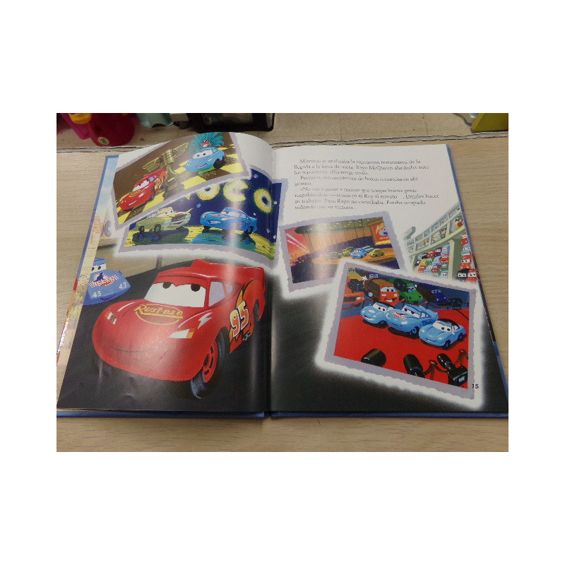 Libro cars. Segunda mano.