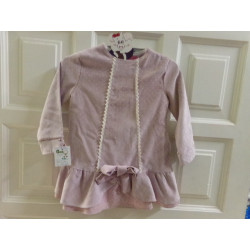 Vestido rosa topitos 3 años. Segunda mano.