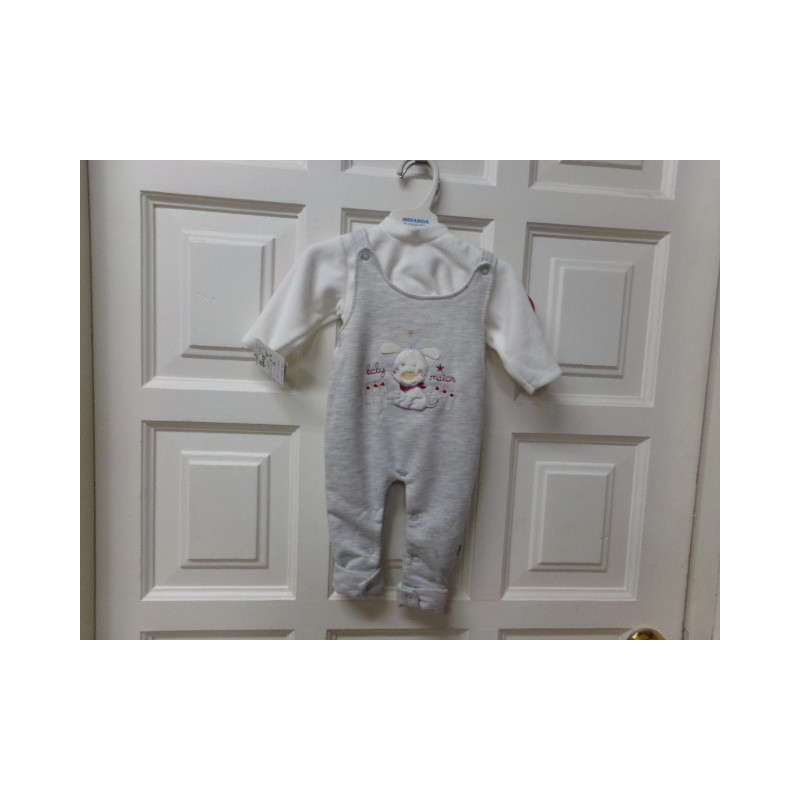 Conjunto peto y formula 3 meses Babi Maison. A Estrenar.