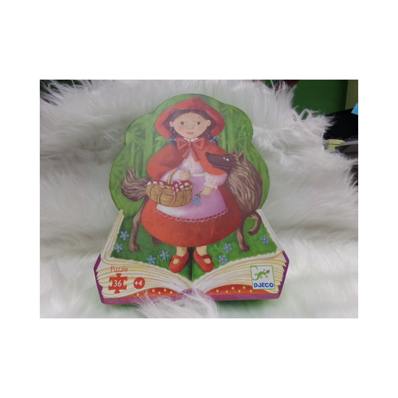 Puzzle caperucita roja Djeco 36 piezas. Segunda mano.