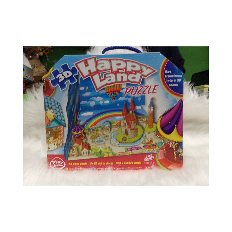 Puzzle 3D. Segunda mano.