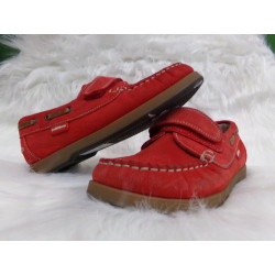 Náutico rojo Petit shoes nº 30 . Segunda mano.
