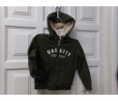 Sudadera verde forrada Hacket London 3-4 años. Segunda mano.