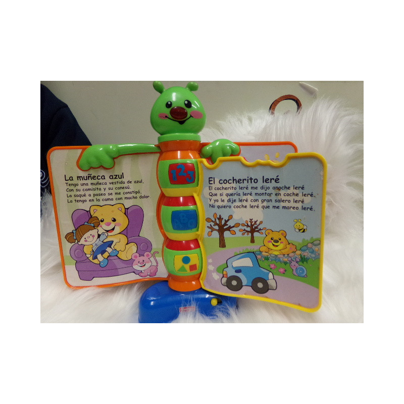 Libro sonidos Fisher Price. Segunda mano.