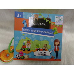 Libro puzzle tren. Segunda mano.