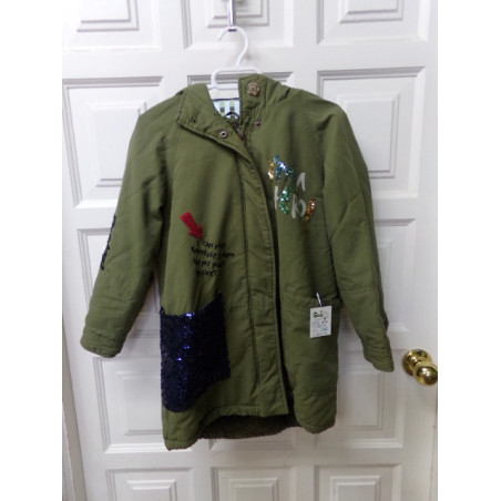 Trenca militar Zara 9 años. Segunda mano.