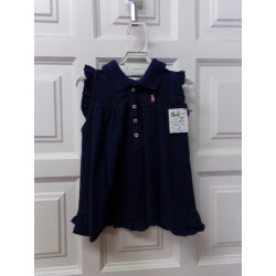 Camiseta Polo Ralph Lauren azul marino 4 años. Segunda mano.