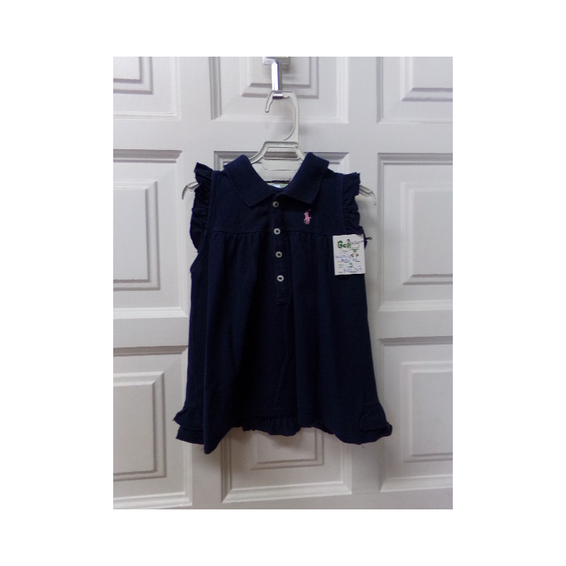 Camiseta Polo Ralph Lauren azul marino 4 años. Segunda mano.