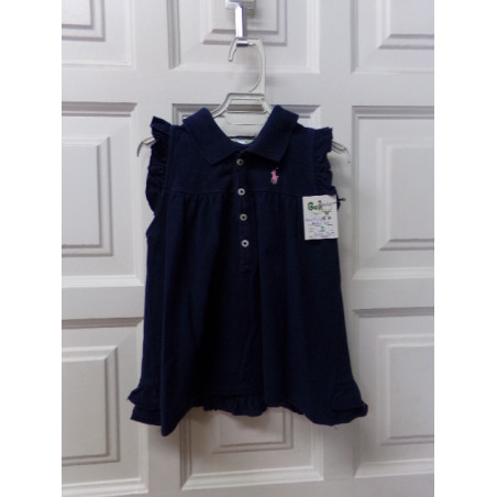 Camiseta Polo Ralph Lauren azul marino 4 años. Segunda mano.