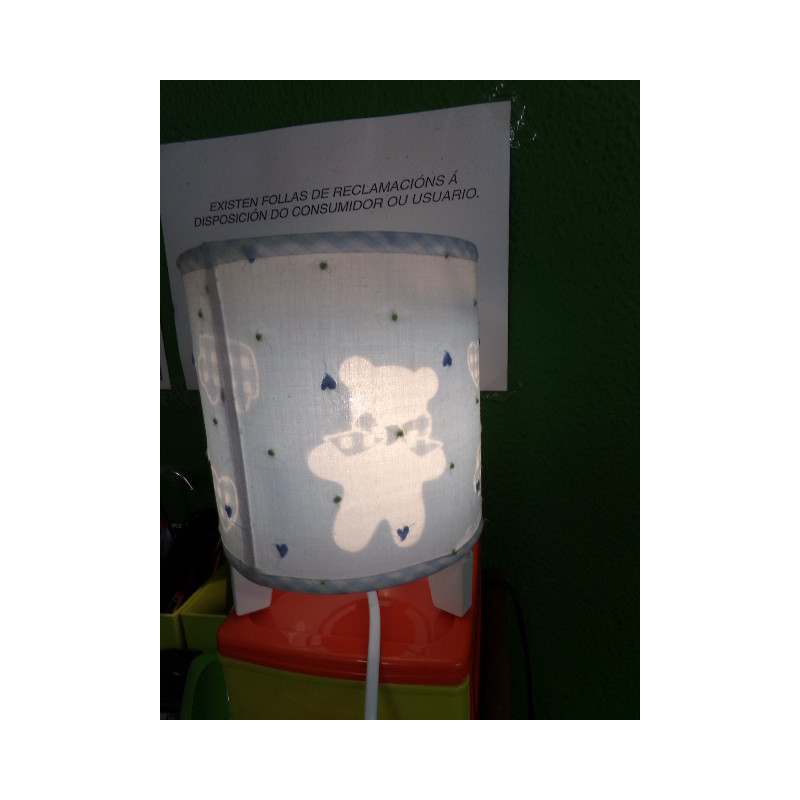 Lámpara de ositos. Segunda mano.