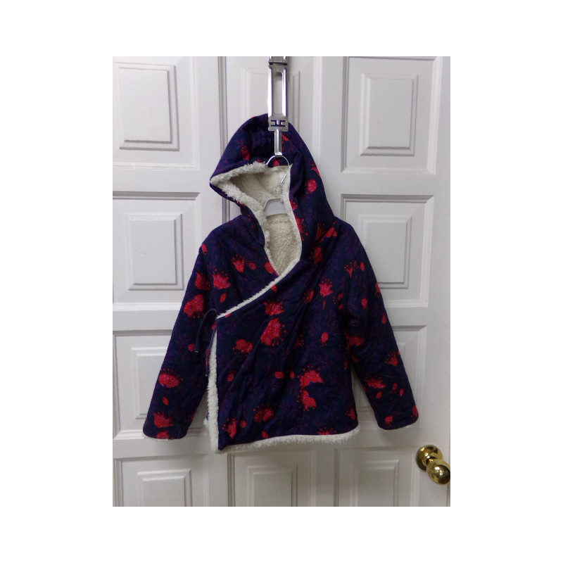 Chaqueta pelito reversible 5-6 años. Segunda mano.