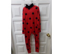 Disfraz Lady Bug con peluca 6 años. Segunda mano.