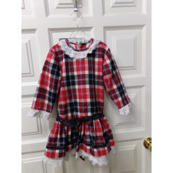 Vestido Laura Montaña 4 años. Segunda mano.