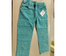 Pantalón vaquero verde niño 3 años. Segunda mano.