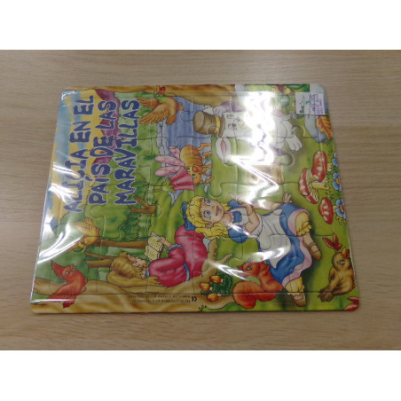 Puzzle Alicia en el Pais de las Maravillas. Segunda mano.