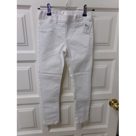 Pantalón vaquero elástico 7-8 años. Segunda mano.