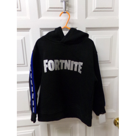 Sudadera 7 años negra Fortnite. Segunda mano.