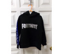 Sudadera 7 años negra Fortnite. Segunda mano.