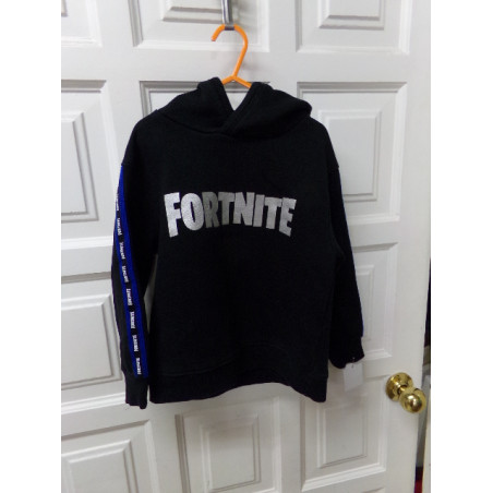 Sudadera 7 años negra Fortnite. Segunda mano.